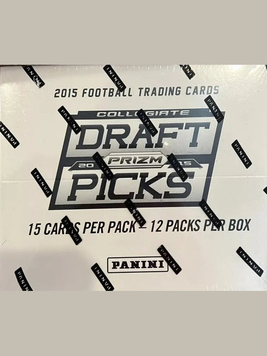 2015 Panini Prizm Collegiate Draft Picks Football Value Pack 12ct Box Panini