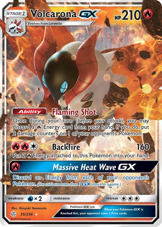 Volcarona GX [SM12 - 35/236] - Shippin Texas
