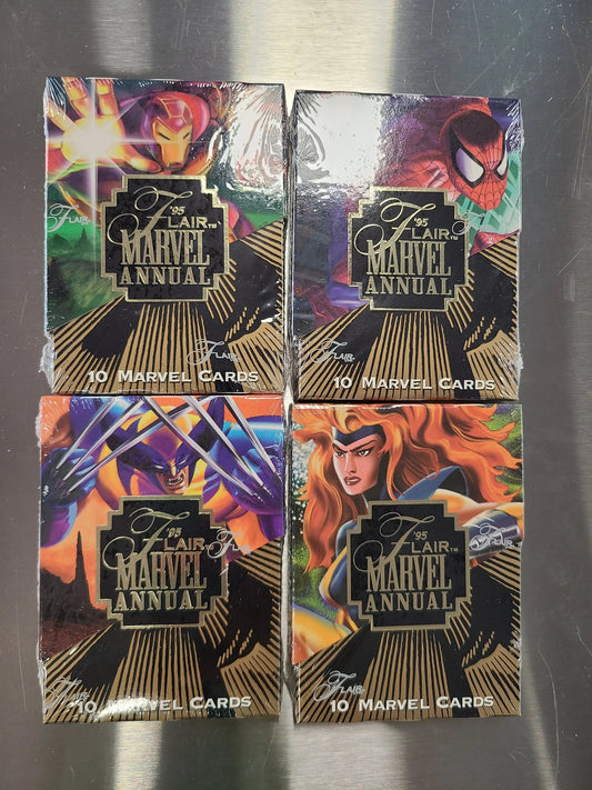 1995 Flair Marvel Annual Booster Pack Flair