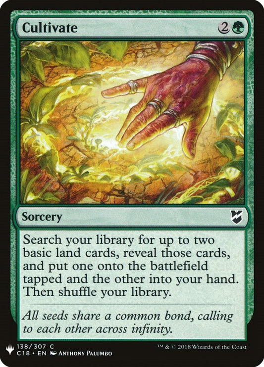 Cultivate (C18) [LIST - 138] - Shippin Texas