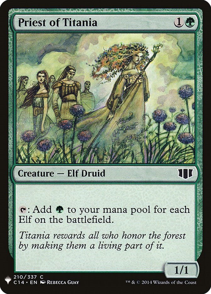 Priest of Titania [LIST - 210] - Shippin Texas