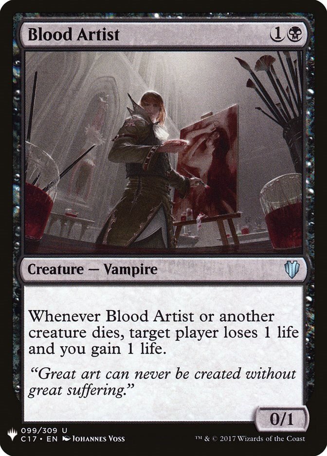 Blood Artist [LIST - 99] - Shippin Texas