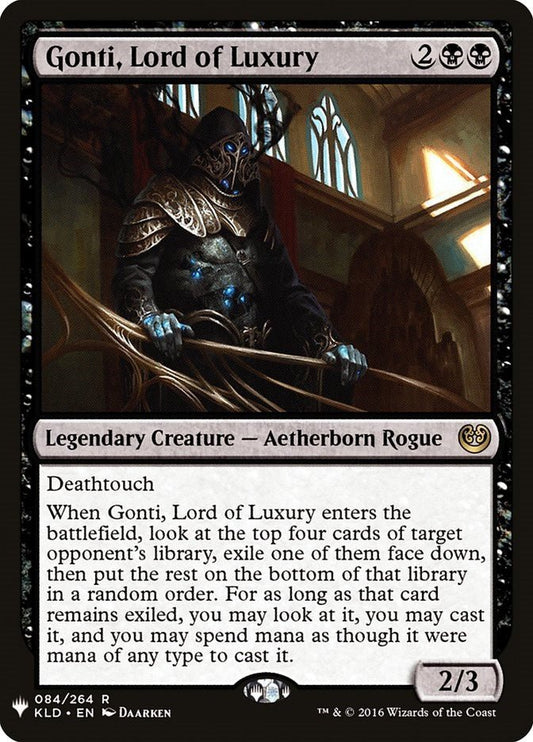 Gonti, Lord of Luxury [LIST - 84] - Shippin Texas