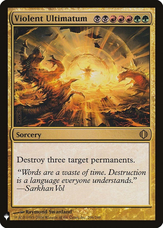 Violent Ultimatum [LIST - 206/249] - Shippin Texas