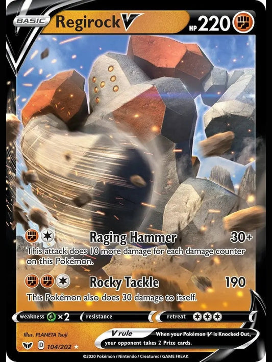 Regirock V [SWSH01 - 104/202] SWSH01: Sword & Shield Base Set
