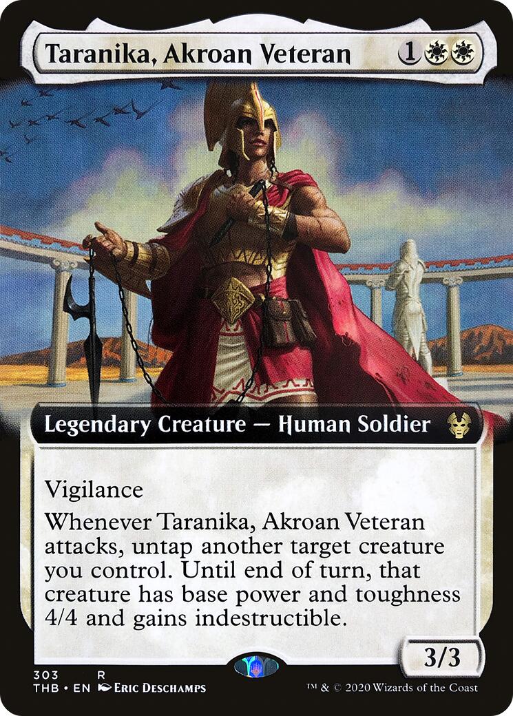 Taranika, Akroan Veteran (Extended Art) [THB - 303] - Shippin Texas