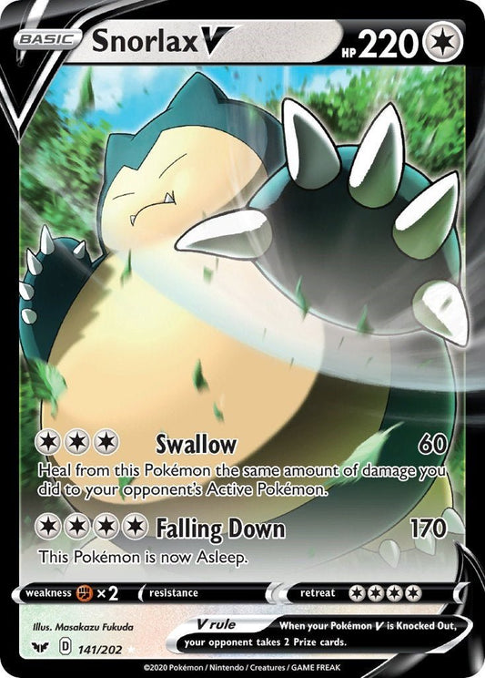 Snorlax V [SWSH01 - 141/202] - Shippin Texas