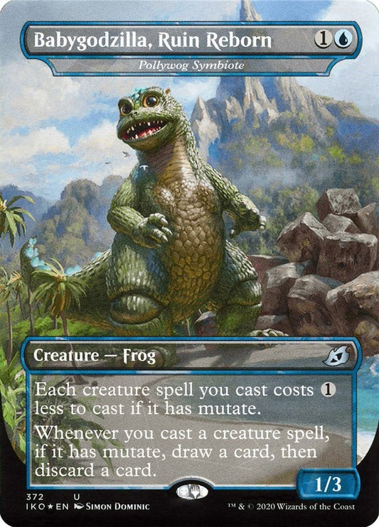 Babygodzilla, Ruin Reborn - Pollywog Symbiote [IKO - 372] - Shippin Texas