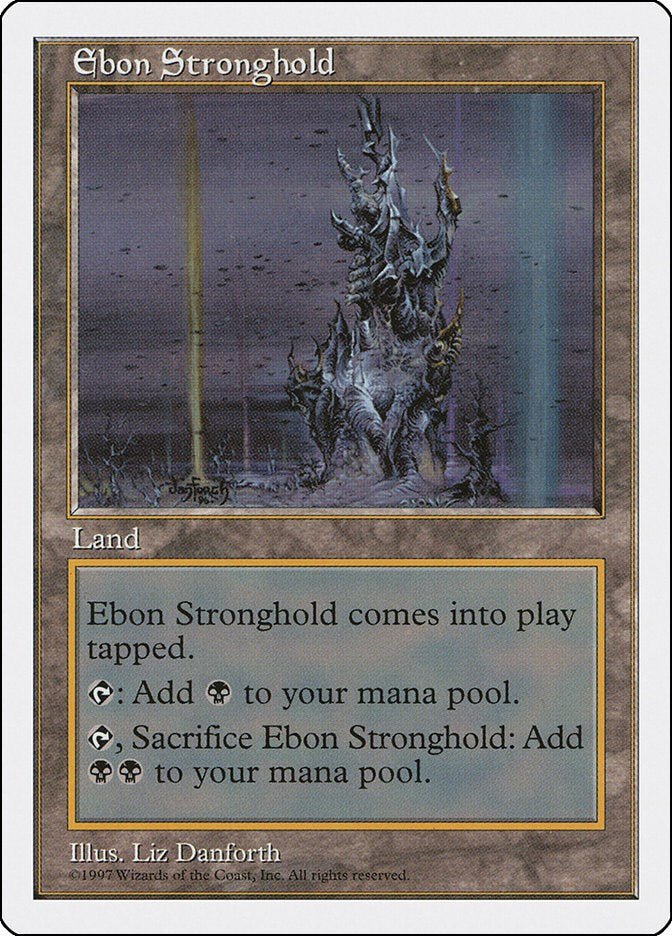 Ebon Stronghold [5ED - 416] - Shippin Texas
