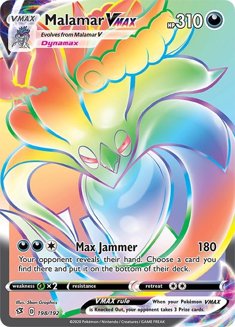 Malamar VMAX (Secret) [SWSH02 - 198/192] - Shippin Texas