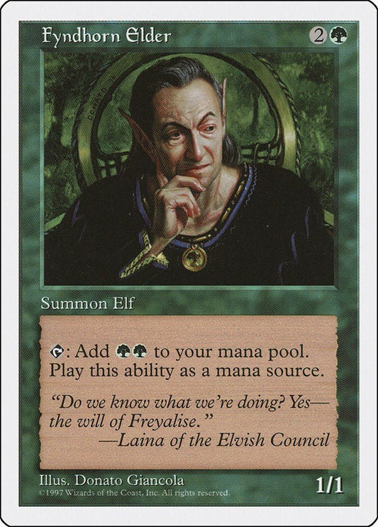 Fyndhorn Elder [5ED - 297] - Shippin Texas