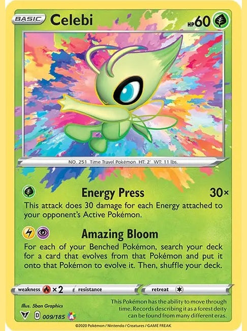 Celebi [SWSH04 - 009/185] SWSH04: Vivid Voltage