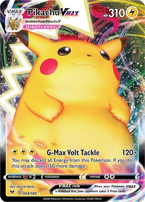 Pikachu VMAX [SWSH04 - 044/185] - Shippin Texas
