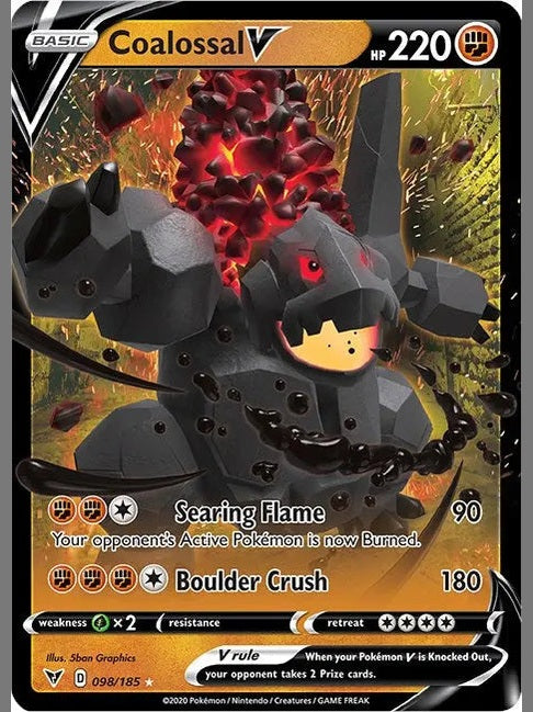 Coalossal V [SWSH04 - 098/185] SWSH04: Vivid Voltage