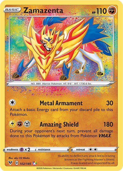 Zamazenta [SWSH04 - 102/185] - Shippin Texas