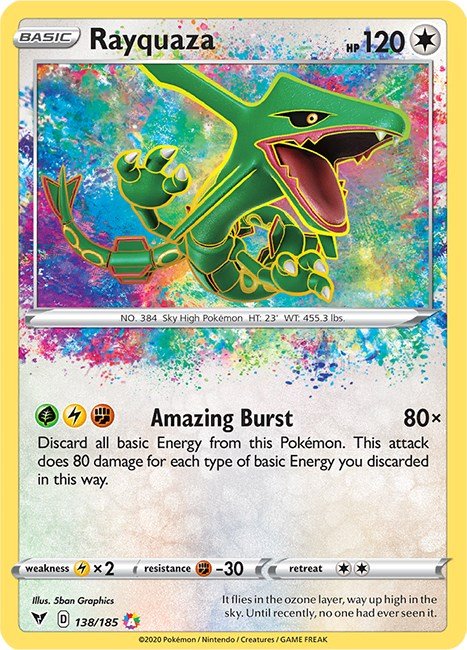 Rayquaza [SWSH04 - 138/185] - Shippin Texas