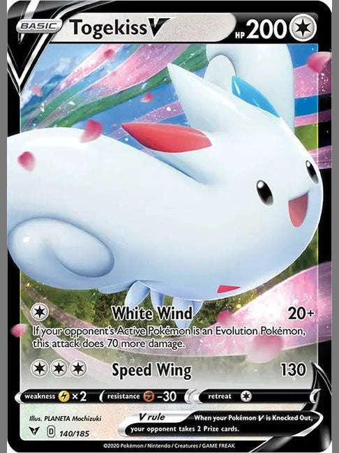 Togekiss V [SWSH04 - 140/185] SWSH04: Vivid Voltage