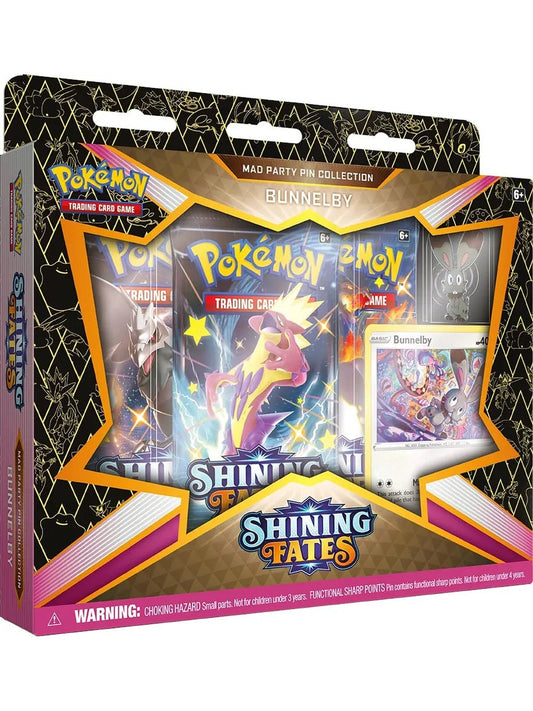 Shining Fates Mad Party Pin Collection [Bunnelby] [SHF] Shining Fates