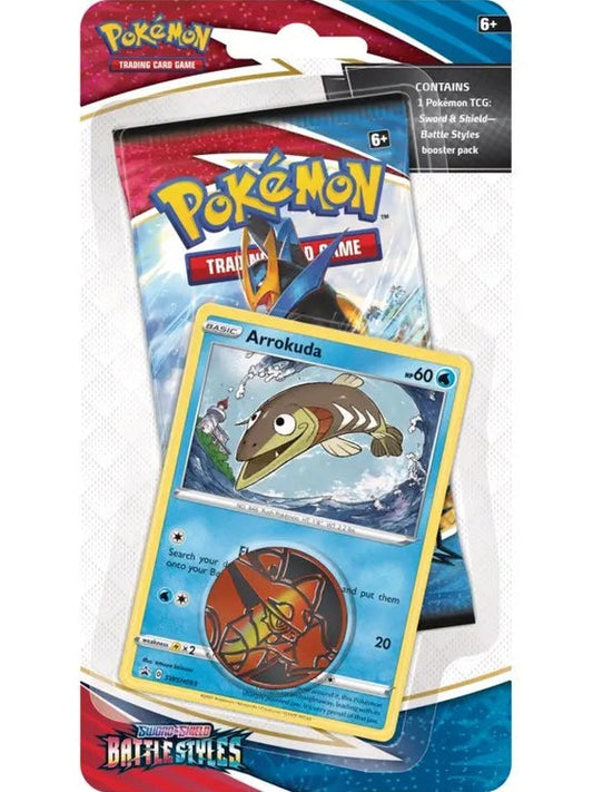 Battle Styles Single Pack Blister [Arrokuda] [SWSH05 - N/A] SWSH05: Battle Styles