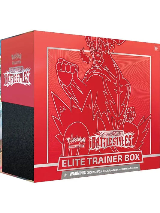 Battle Styles Elite Trainer Box [Single Strike Urshifu] (Red) [SWSH05] SWSH05: Battle Styles