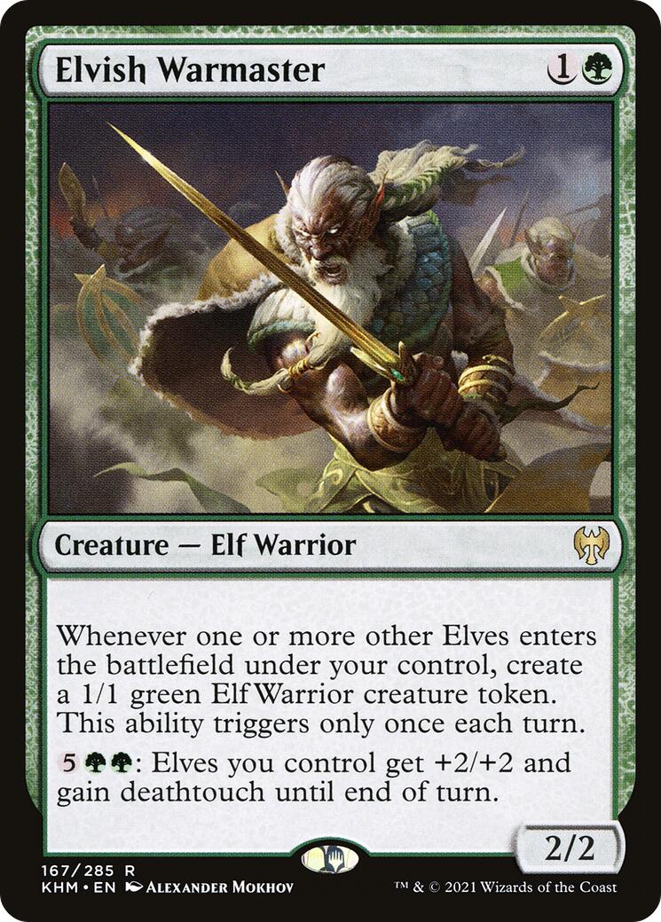 Elvish Warmaster [KHM - 167] - Shippin Texas