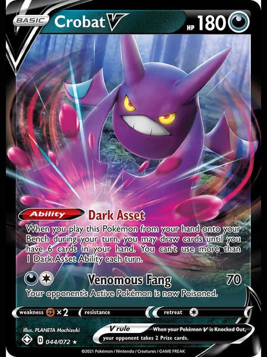 Crobat V [SHF - 044/072] Shining Fates