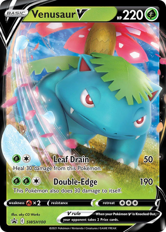 Venusaur V - SWSH100 [SWSD - SWSH100] - Shippin Texas