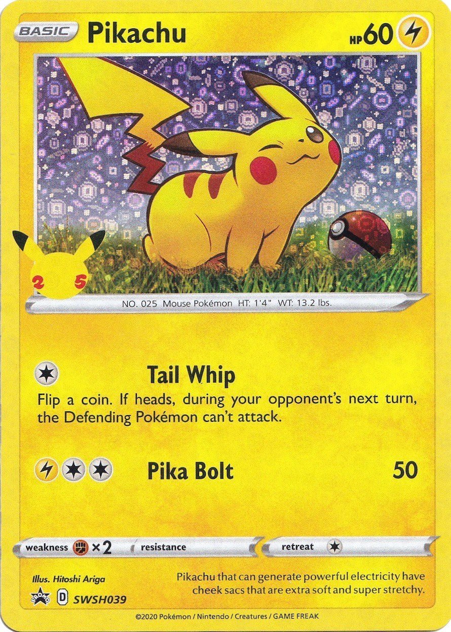 Pikachu - SWSH039 (General Mills) [MCAP - SWSH039] - Shippin Texas