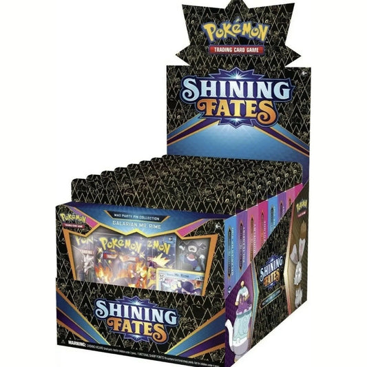 Shining Fates Mad Party Pin Collection Display [SHF] Shining Fates