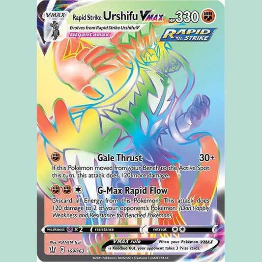 Rapid Strike Urshifu VMAX (Secret) [SWSH05 - 169/163]