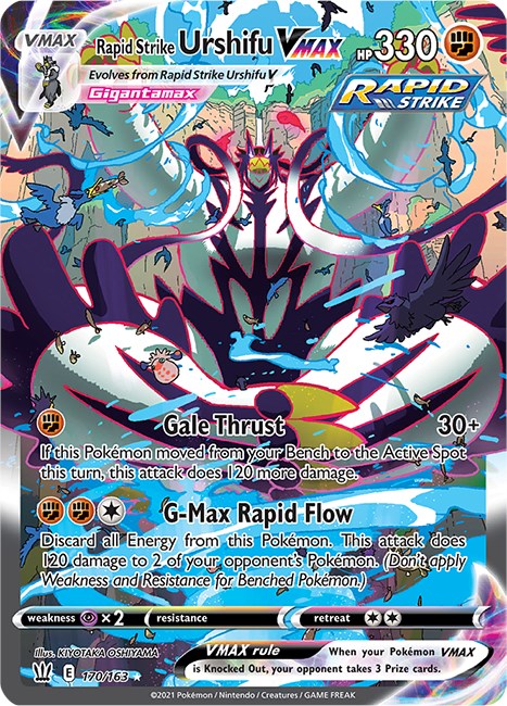 Rapid Strike Urshifu VMAX Alternate Art Secret