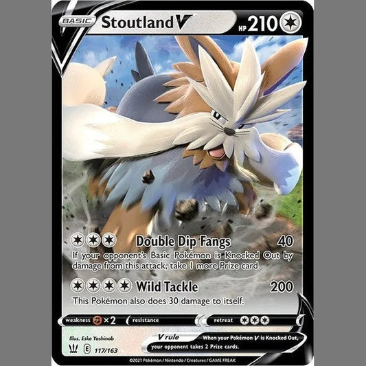 Stoutland V [SWSH05 - 117/163] SWSH05: Battle Styles