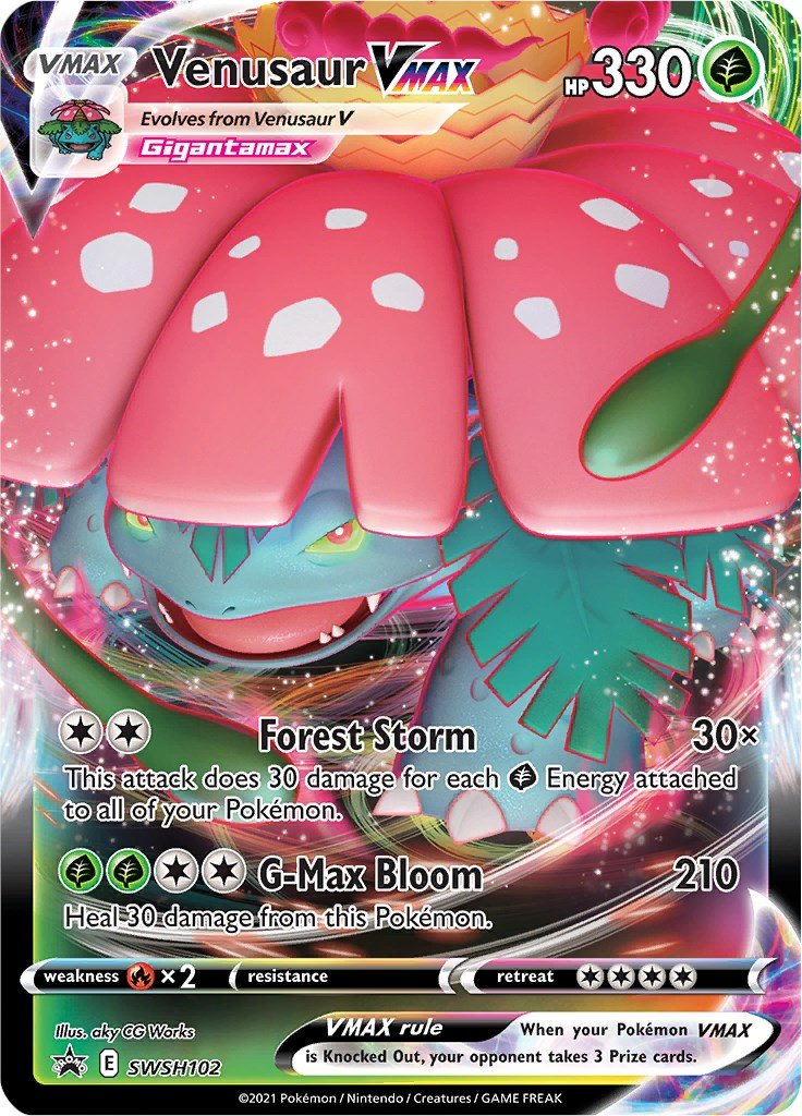 Venusaur VMAX - SWSH102 [SWSD - SWSH102] - Shippin Texas