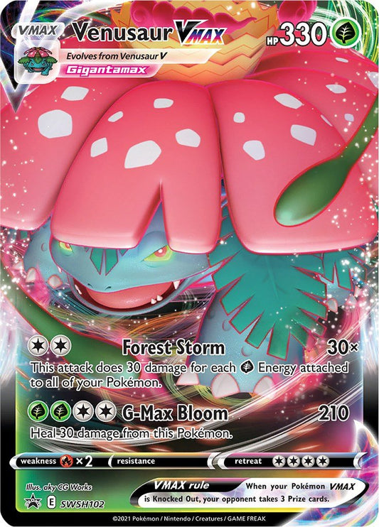 Venusaur VMAX - SWSH102 [SWSD - SWSH102] - Shippin Texas