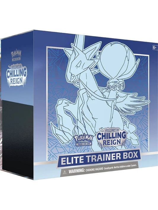 Chilling Reign Elite Trainer Box [Ice Rider Calyrex] [SWSH06] SWSH06: Chilling Reign