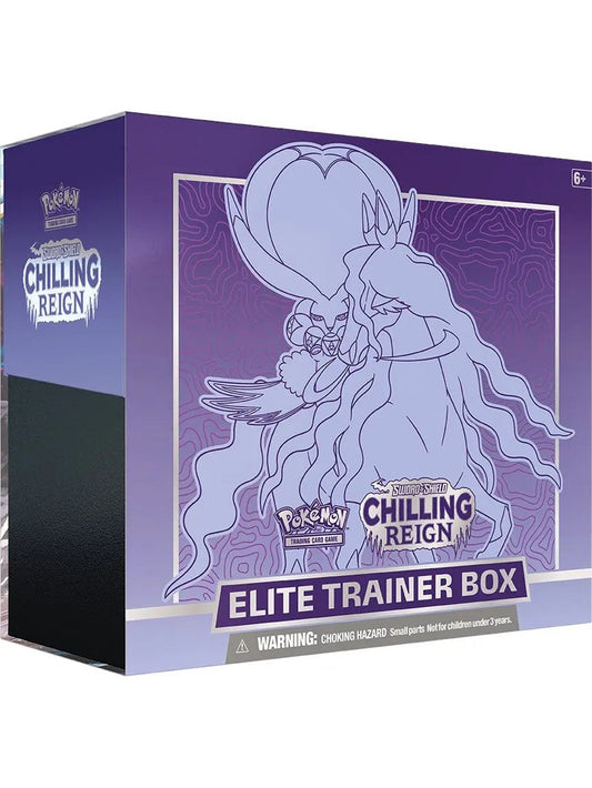 Chilling Reign Elite Trainer Box [Shadow Rider Calyrex] [SWSH06] SWSH06: Chilling Reign