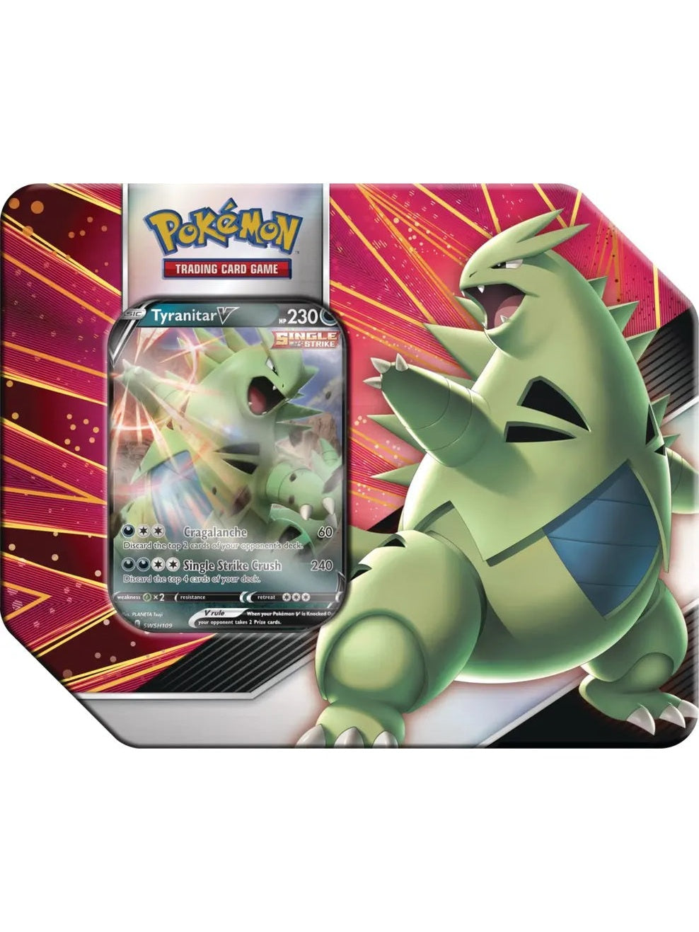V Strikers Tin [Tyranitar V] [SWSH05] SWSH05: Battle Styles
