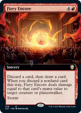 Fiery Encore (Extended Art) [C21 - 378] - Shippin Texas