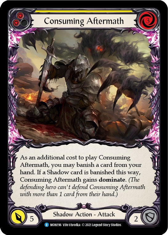 Consuming Aftermath (Yellow)
