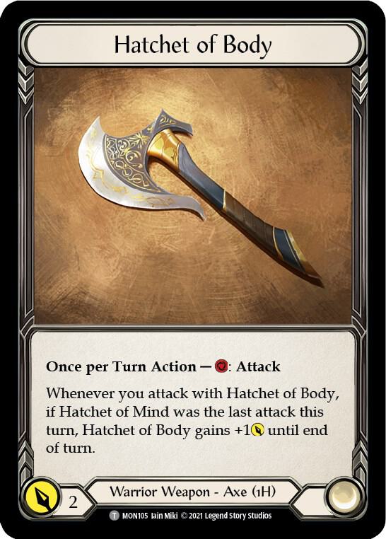 Boltyn // Hatchet of Body (Back)