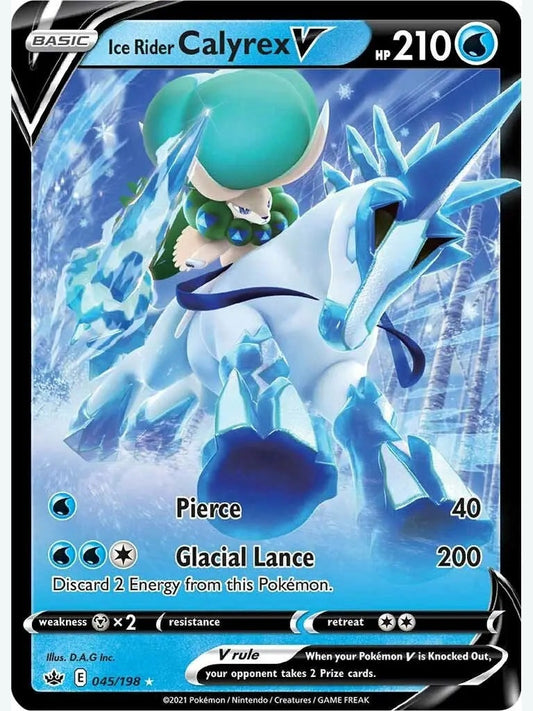 Ice Rider Calyrex V [SWSH06 - 045/198] SWSH06: Chilling Reign