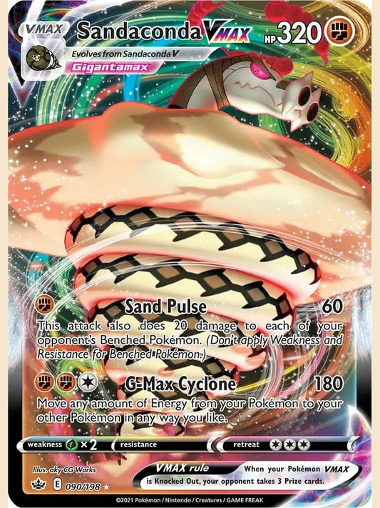 Sandaconda VMAX [SWSH06 - 090/198] SWSH06: Chilling Reign