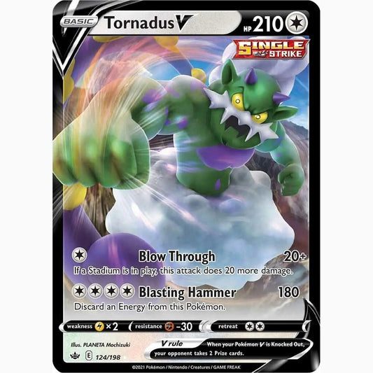 Tornadus V [SWSH06 - 124/198] SWSH06: Chilling Reign
