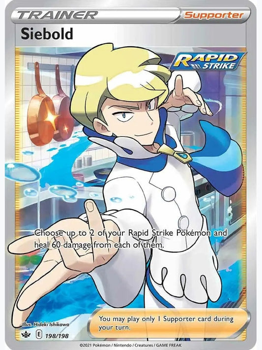 Siebold (Full Art) [SWSH06 - 198/198] SWSH06: Chilling Reign