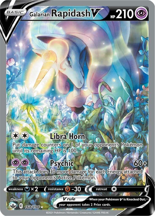 Galarian Rapidash V (Alternate Full Art) [SWSH06 - 168/198] - Shippin Texas