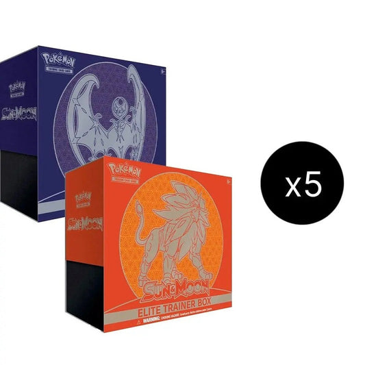 Sun & Moon Elite Trainer Box Case [SM01 - N/A] SM Base Set