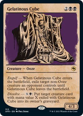 Gelatinous Cube (Showcase) [AFR - 313] - Shippin Texas