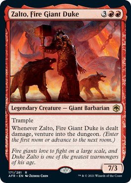 Zalto, Fire Giant Duke [AFR - 171] - Shippin Texas
