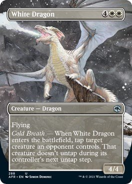 White Dragon (Borderless) [AFR - 288] - Shippin Texas