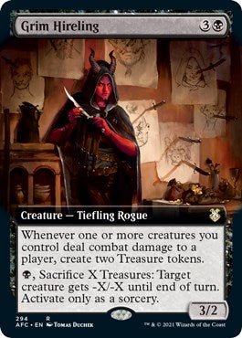 Grim Hireling (Extended Art) [AFC - 294] - Shippin Texas